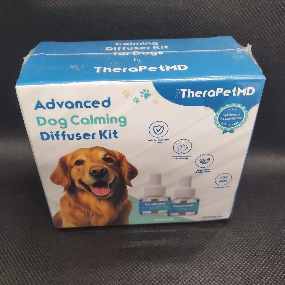 TheraPet MD Advanced Dog Calming Diffuser Kit refill Factory Sealed - NEW 30 Day
